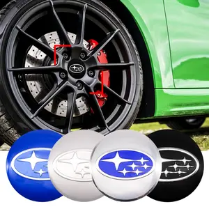 Subaru Wheel Center Cap Sticker, Waterproof Scratch-Resistant Decoration Patch, Personalized Car Accessories for Stylish Look