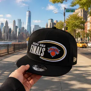 New York Knicks 2026 NBA Eastern Conference Champions Finals Snap Hat