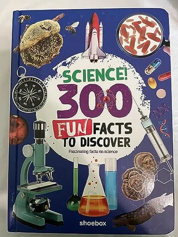 USED-Science! 300 Fun Facts to Discover - Fascinating facts on Science by Shoebox Media (Hardcover)