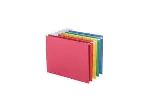 Business Source 5215AST 1/8-cut Tab Slots Hanging File Folder