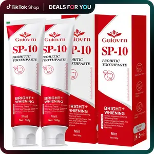 Guiovrn SP-10 Toothpaste Probiotic Oral Care for Enamel Repair & Long-Lasting Fresh Breath  3.53oz #springtok