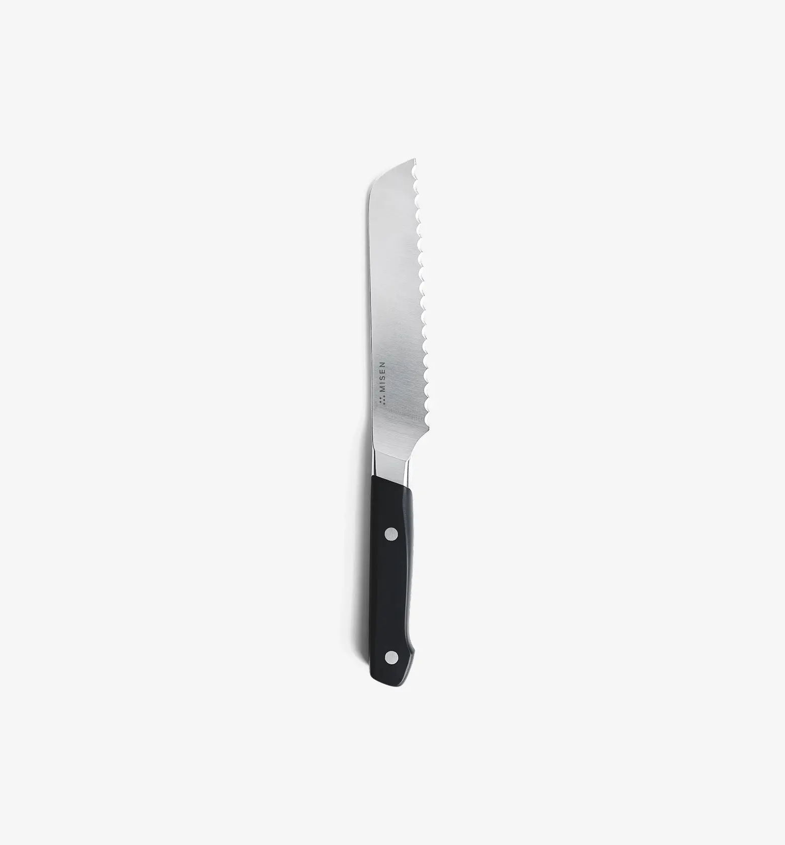 5" Serrated Knife (ACUTO440) - Black