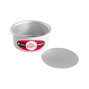 Fat Daddio's PCC-42 Round Cheesecake Pan, 4 x 2 Inch, Silver