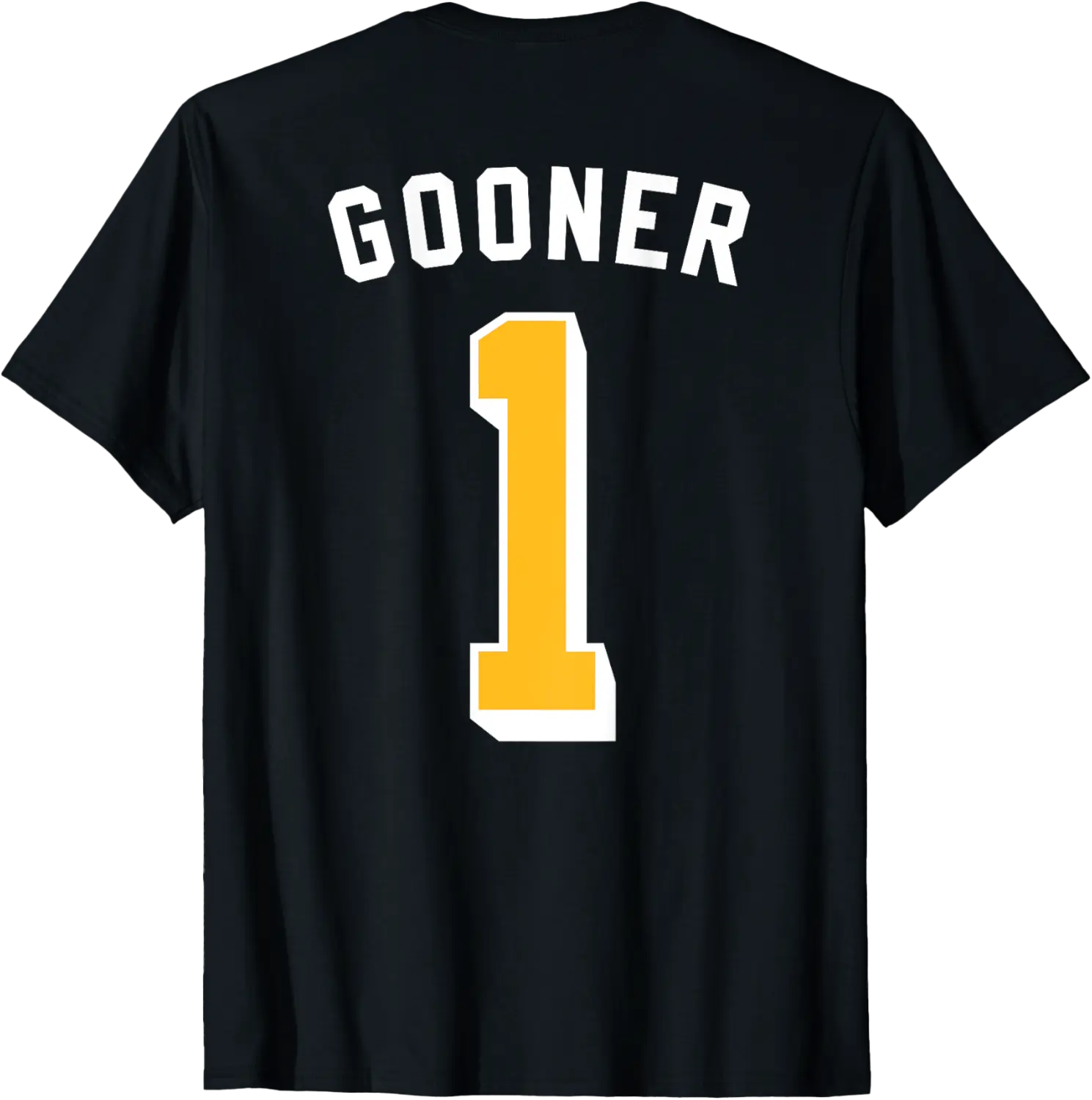 GOONER Jersey (Back) Funny Dank Meme 2025 Brainrot Gooning T-Shirt - Sabrinasmitl Shop 31B0DX8KVXYW