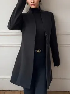 Women's Casual Fall Winter Outerwear, Style Ladies' Coats, Comfortable Daily Wear, Trendy Fashion Jacket