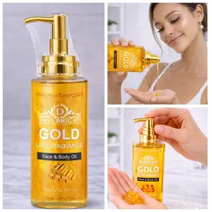 GOLD LUXE RADIANCE FACE & BODY OIL.