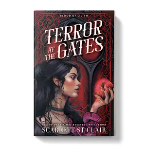 Terror at the Gates by Scarlett St. Clair — Deluxe Sprayed Edges Paperback | Dark Romantasy | BookTok Steamy Fantasy Romance
