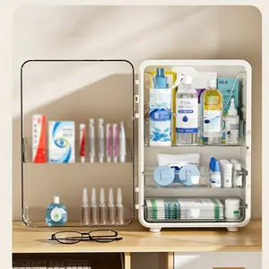 3-Tier Folding Storage Box, Household Multi-layer Drawer Storage Box, Large Capacity Multifunctional Storage Box, Suitable For Pill Box Organization, Office Supplies Organization, Sewing Supplies Organization, Jewelry Organization