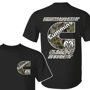 Cummins Dodge Ram T-Shirt– Diesel Truck Pullover, Camo Cummins