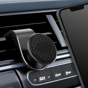 Magnetic Car Phone Holder, 1 Count Car Air Vent Phone Holder, Universal Car Navigation Bracket, Cell Phone Car Mount, Car Interior Accessories for Smartphone, Cell Phone Mounts
