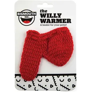 Big Mouth Inc. Willy Warmer - Soft Cuddly Gift & Stretchy Novelty Heater for Your Peter - Perfect for Gag Gifts & Stocking Stuffers