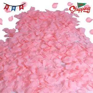 1500PCS Pink Rose Petals Silk Rose Petals