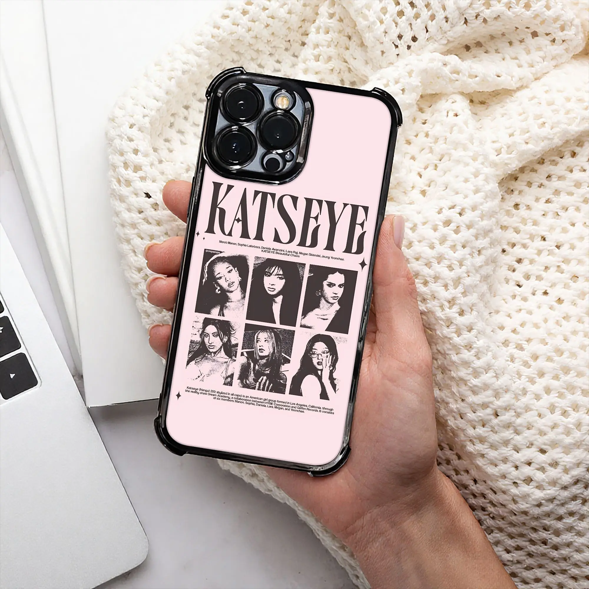 Phone Case - 1 PC Kpop Global Group Katseye Smartphone Phone Case Casing  Electroplating Process Protective Cover With Reinforced Cushioning And  Collision Prevention Suitable For iPhone 17 16 15 14 13 Pro Max Cover  Accessories Protection - TikTok Shop