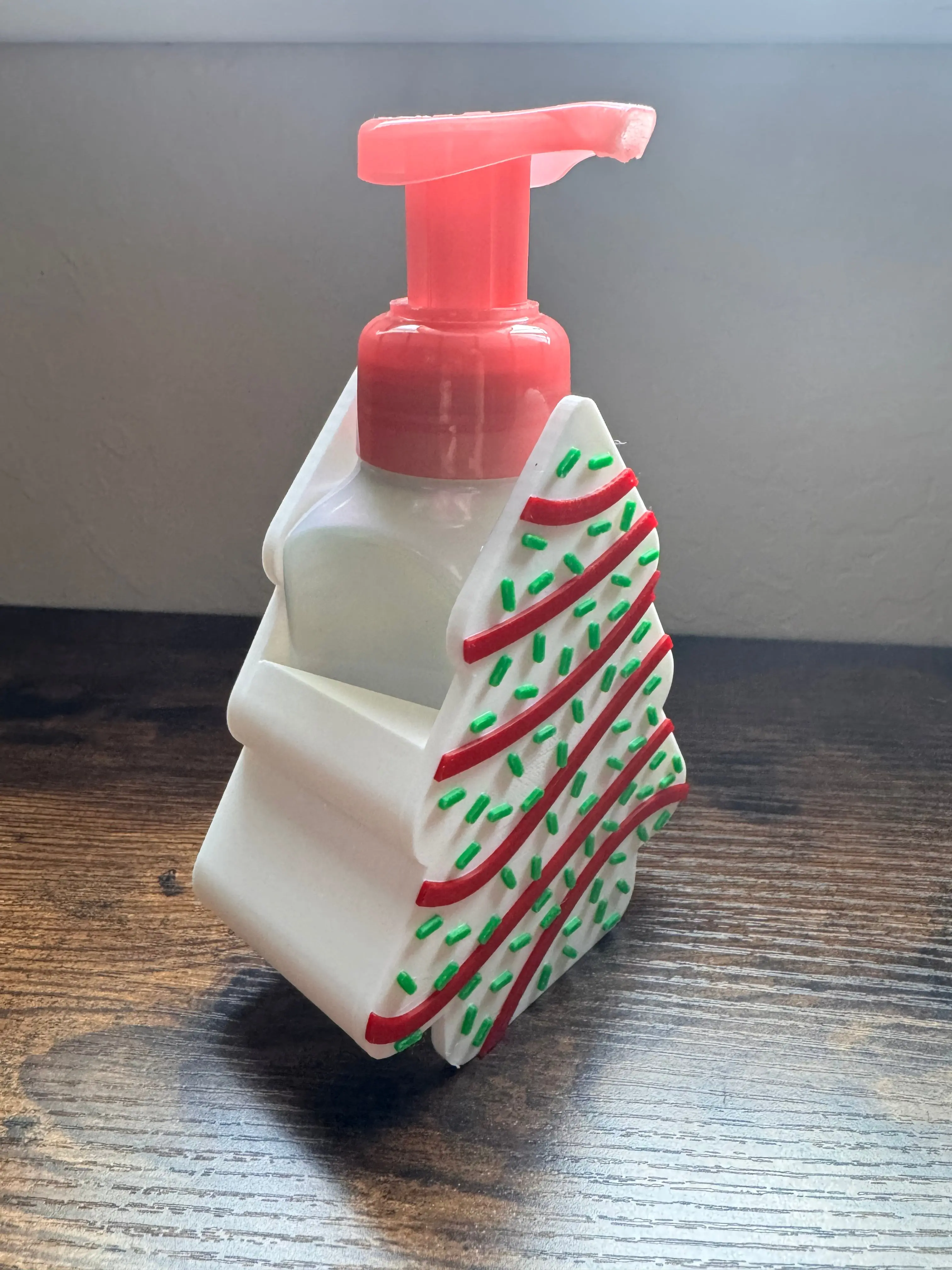Christmas Tree Foam Soap Holder