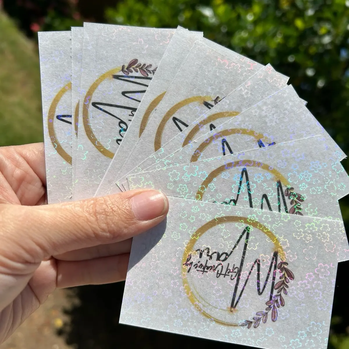Holographic Business Cards - TikTok Shop Holographic Business Cards - TikTok Shop