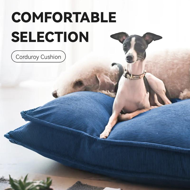 Dog Bed for Medium & Large Dogs Extra Large Removable Washable Cover All Season Comfort Cozy Pet Furniture Stylish Accessory Sturdy Construction