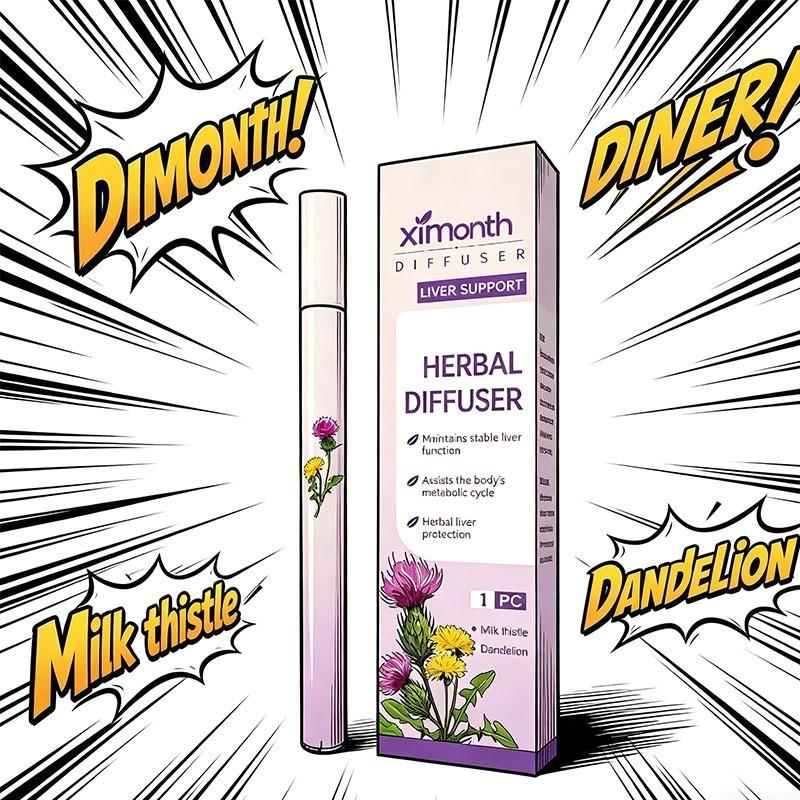 Botanical Aroma Stick | Fresh Mint, Thyme &amp; Herbal-Inspired Fragrance | Plant-Based Blend | Compact Daily Use