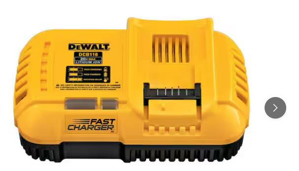 DeWalt DCB118 Flexvolt 20V 60V Max Fast Charger (Charger Only)