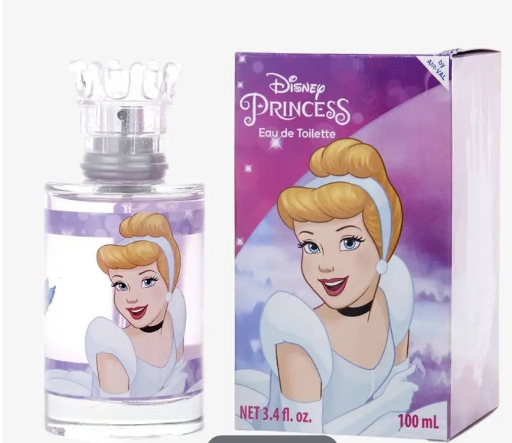 Disney Princess Cinderella EDT for Girls 3.4 fl oz -100ml (NO CELLOPHANE)
