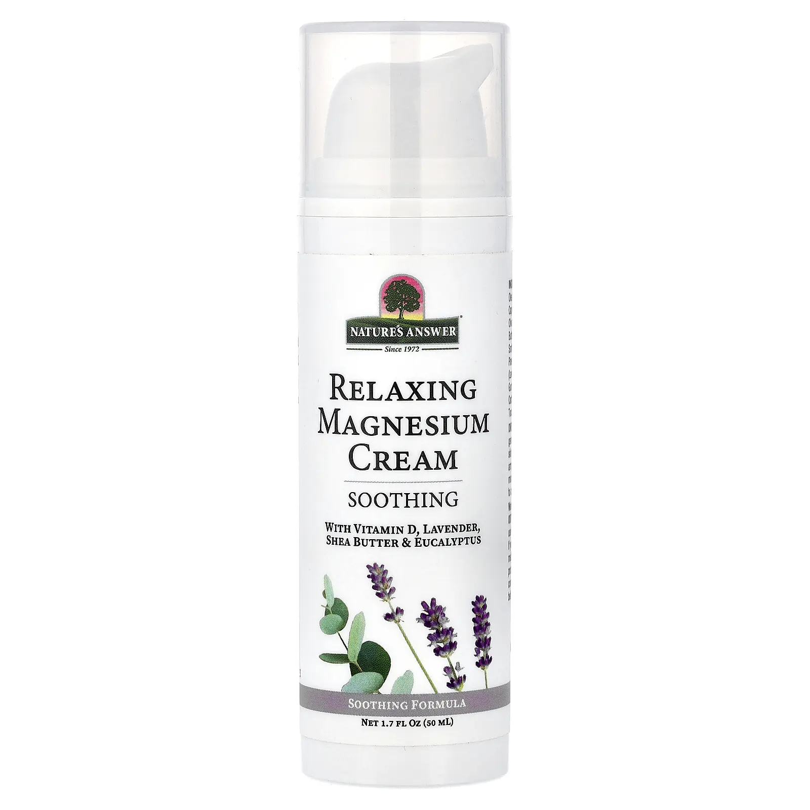 Nature's Answer Relaxing Magnesium Cream, 1.7 fl oz (50 ml)