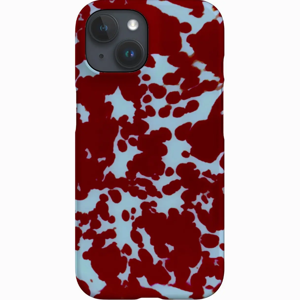 Tortoise Print Phone Case | Animal Print Designer | Cover for Phone 16 15 14 13 12 SE Max Pro - Galaxy S24 - Pixel 8 | Red
