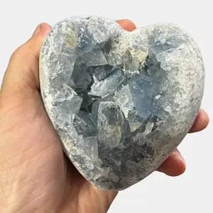 [Livestream] All Blue Celestite Crystals | Crescent Cast