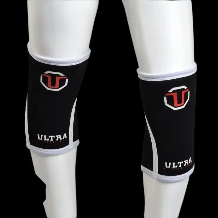 Pair), 7mm Compression Knee Sleeves  Squats,Weightlifting,Powerlifting,Cross Training for Men & Women (Large)