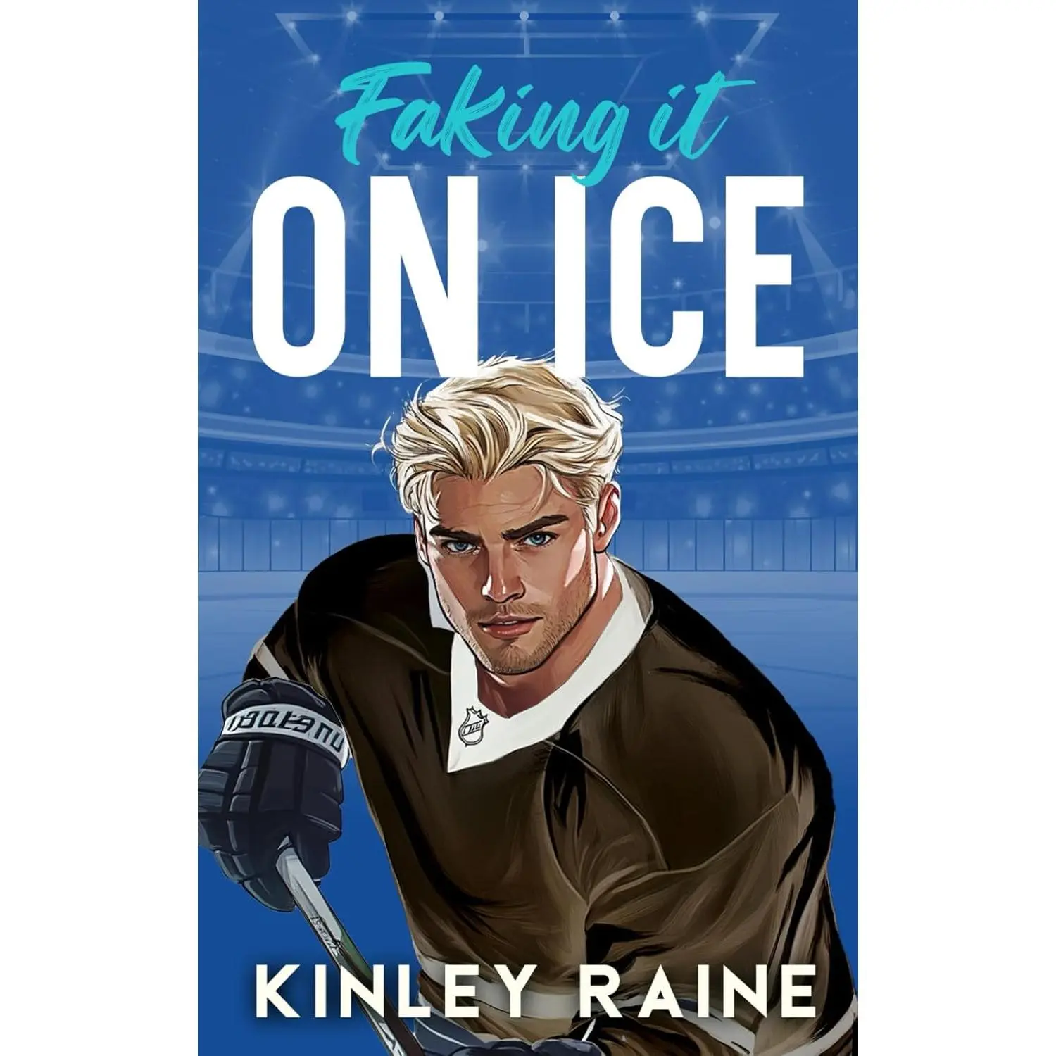 Faking it on Ice: A Sweet Small Town Hockey Romcom (Hawks Hockey Romance) - Paperback