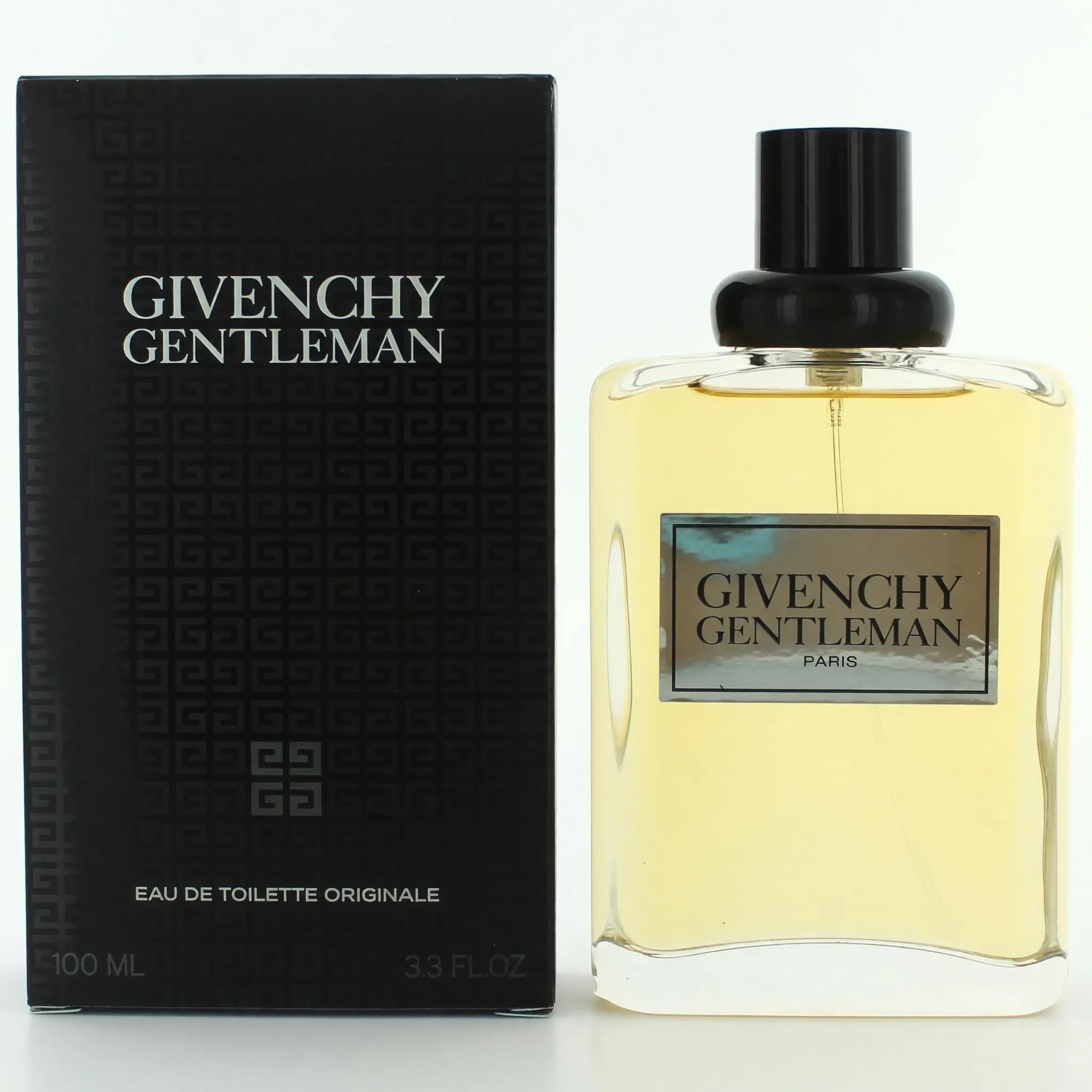 Givenchy Gentleman Original Men's Eau De Toilette Spray - 3.3 oz, Sleek and Elegant Packaging