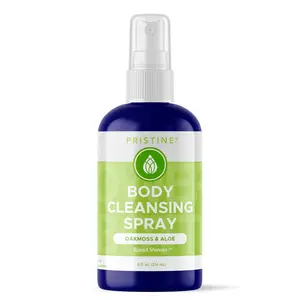 Body Cleansing Spray - Oakmoss & Aloe - 1 8oz bottle