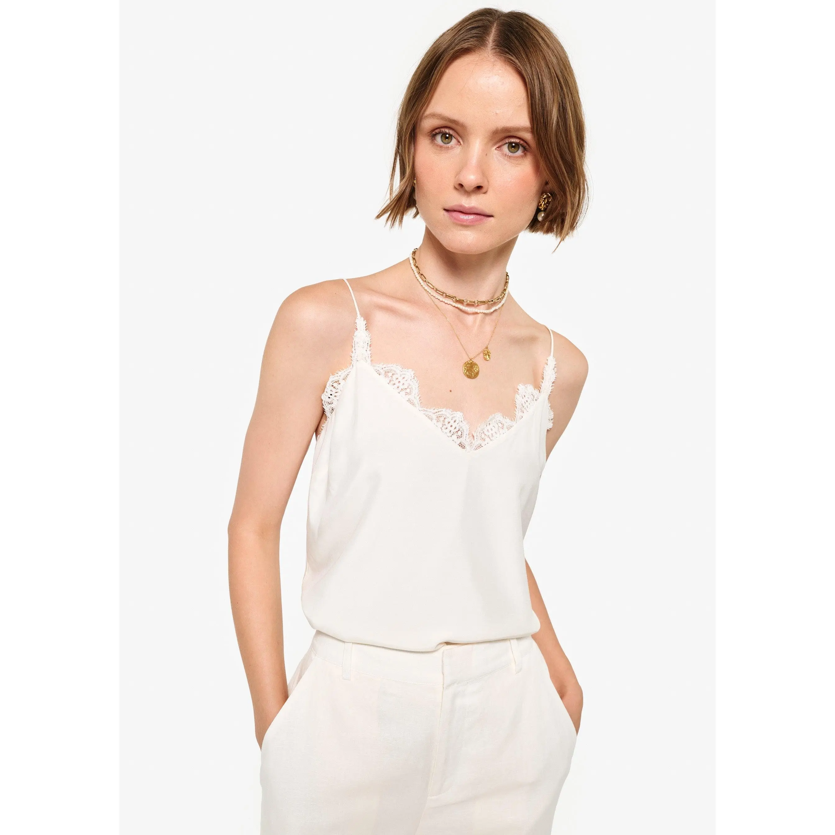 Nisha Camisole Macadamia Nisha Camisole Macadamia