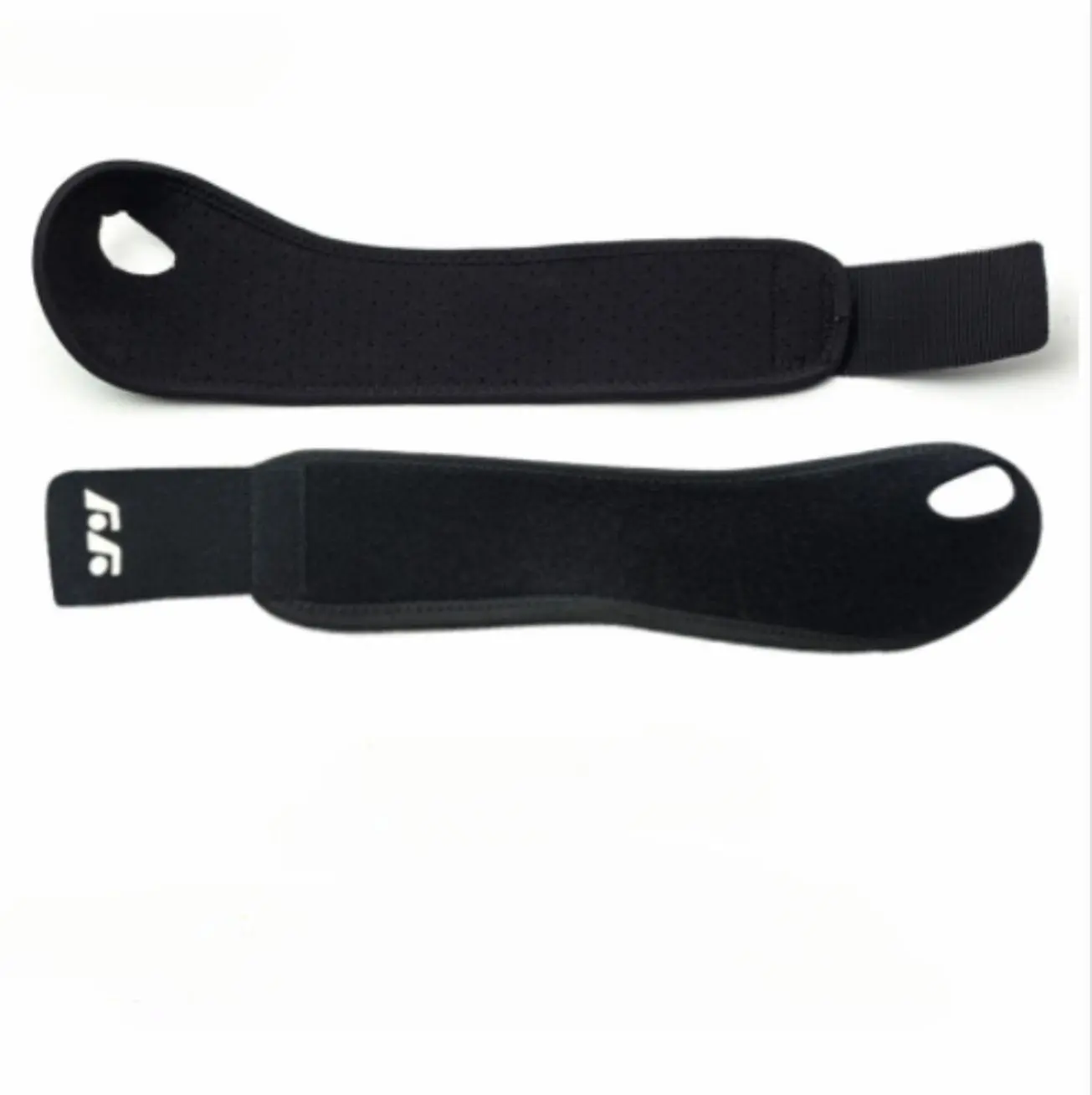 Wrist Support Strap Breathable Neoprene Compression Band Adjustable Wrap for Sports Fitness Typing and Heavy Lifting Pair of 2