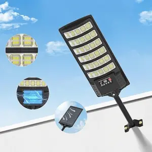 Outdoor Solar LED Light, 180 Leds Super Bright All-In-One Solar Parking Lot Lamp, Remote & Radar Motion Sensor, 5000mah Night Security Lighting