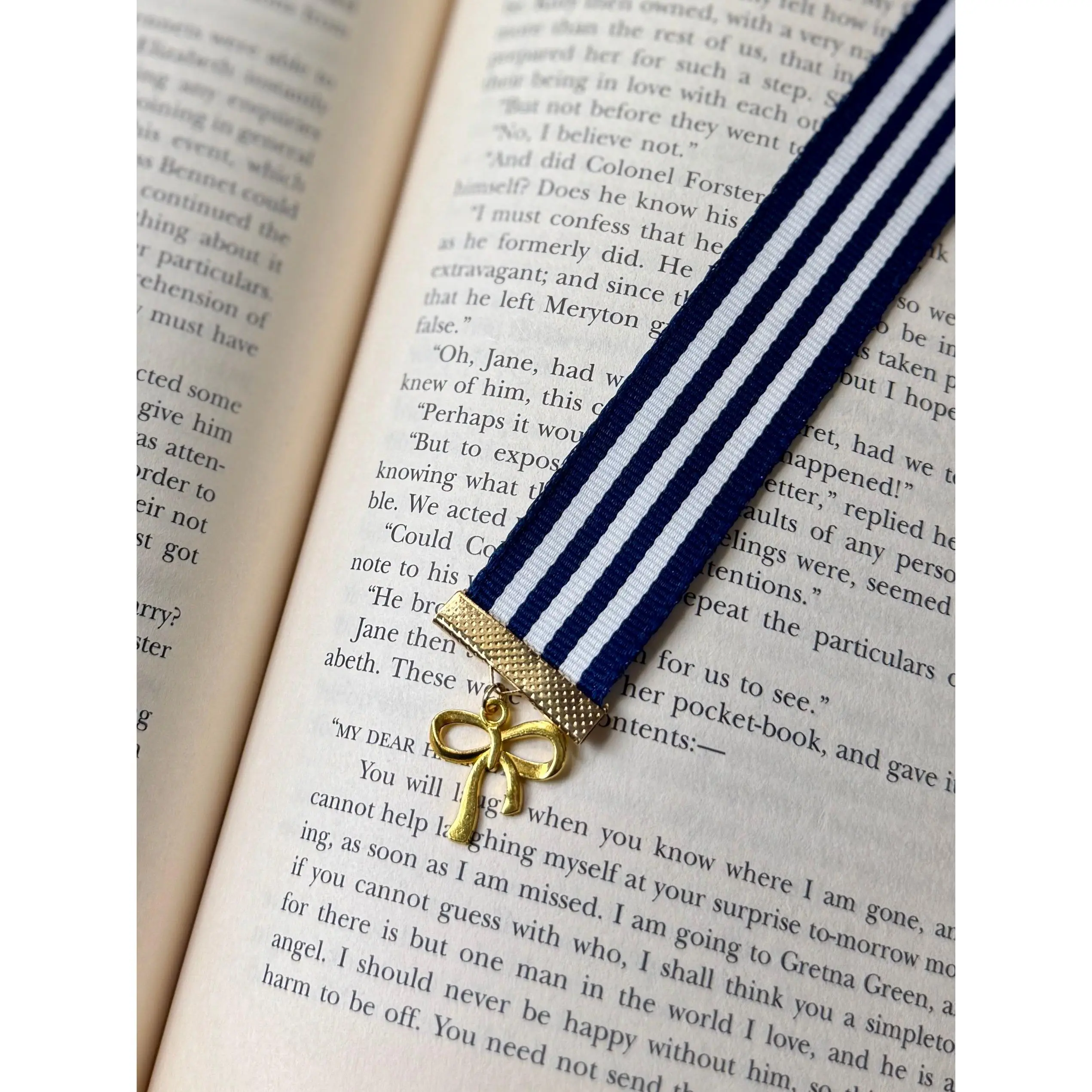 Set Sail Ribbon Bookmark