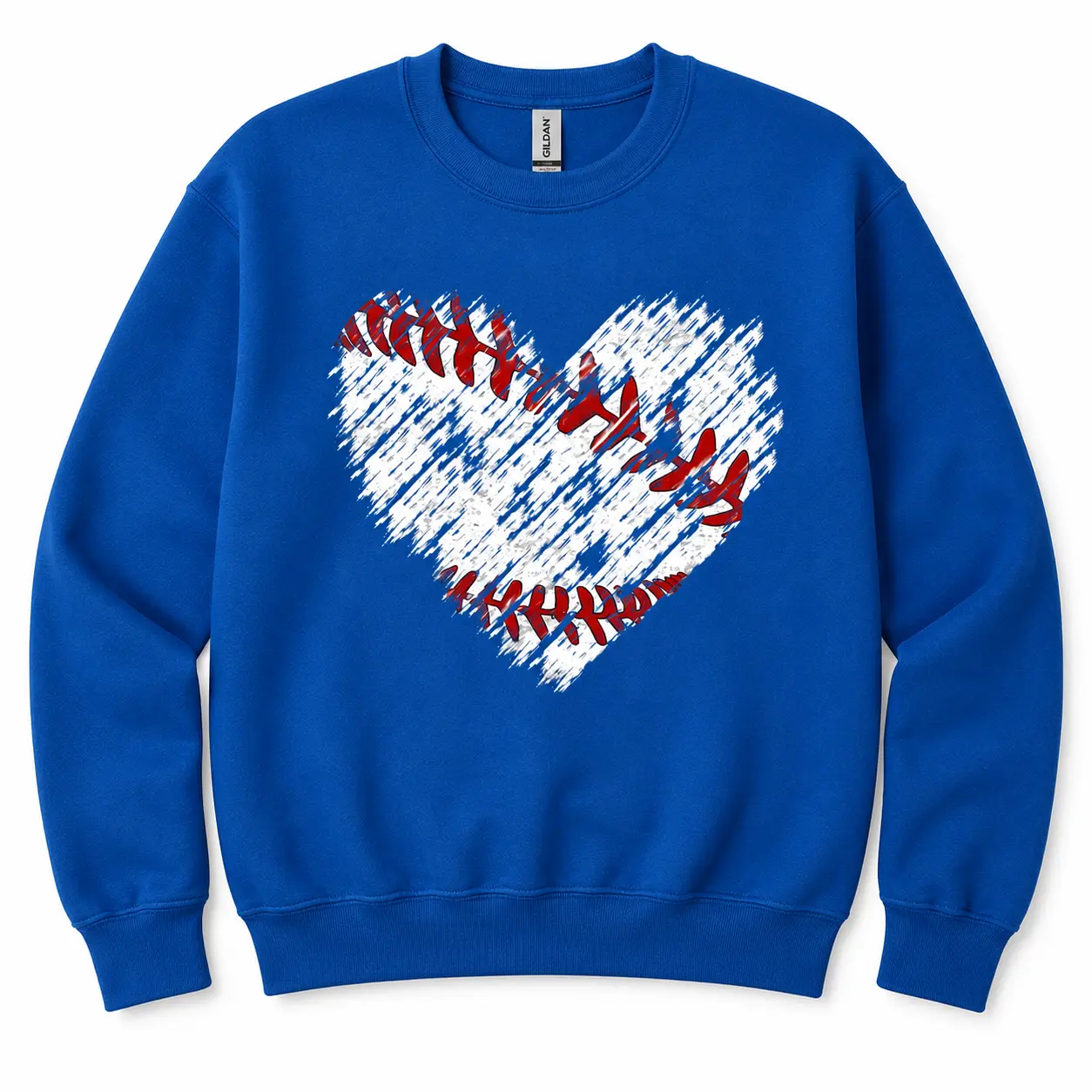 Baseball, Heart, Mom, Mother's Day Sweatshirt & Tshirt, Women's Crew Neck, Crewneck