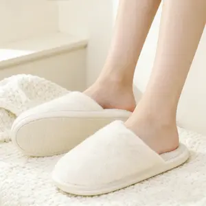 Unisex Flat Slide Slippers - Soft Memory Foam Footwear, Breathable Walking Shoes for Women, Ideal for Indoor Autumn & Winter Use, Flat Slippers, Memory Foam Slipper