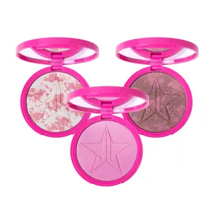 Skin Frost Blush Highlighter & Highlighter Trio - Includes Bubblegum Evidence & Mulberry Motive Skin Frost Blush Highlighter & Rock Candy Bling Skin Frost Highlighter