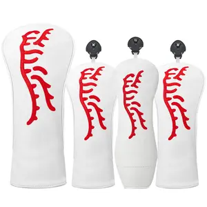 Durable Waterproof Golf Club Head Cover, Golf Accessory, Mixed Abstract Tiger Design, Best Protection for Your Golf Club