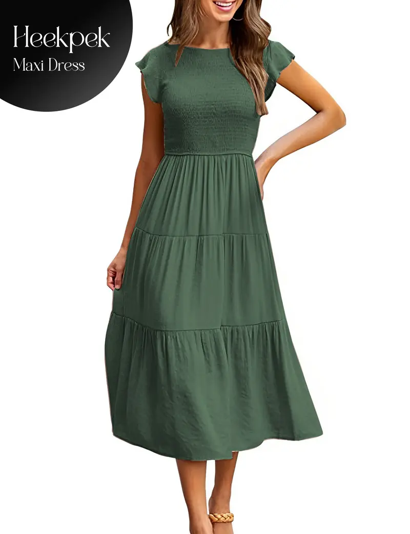 cap sleeve summer dress
