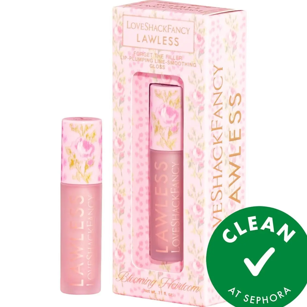 LAWLESS Forget The Filler Lip Plumper Line Smoothing Gloss
