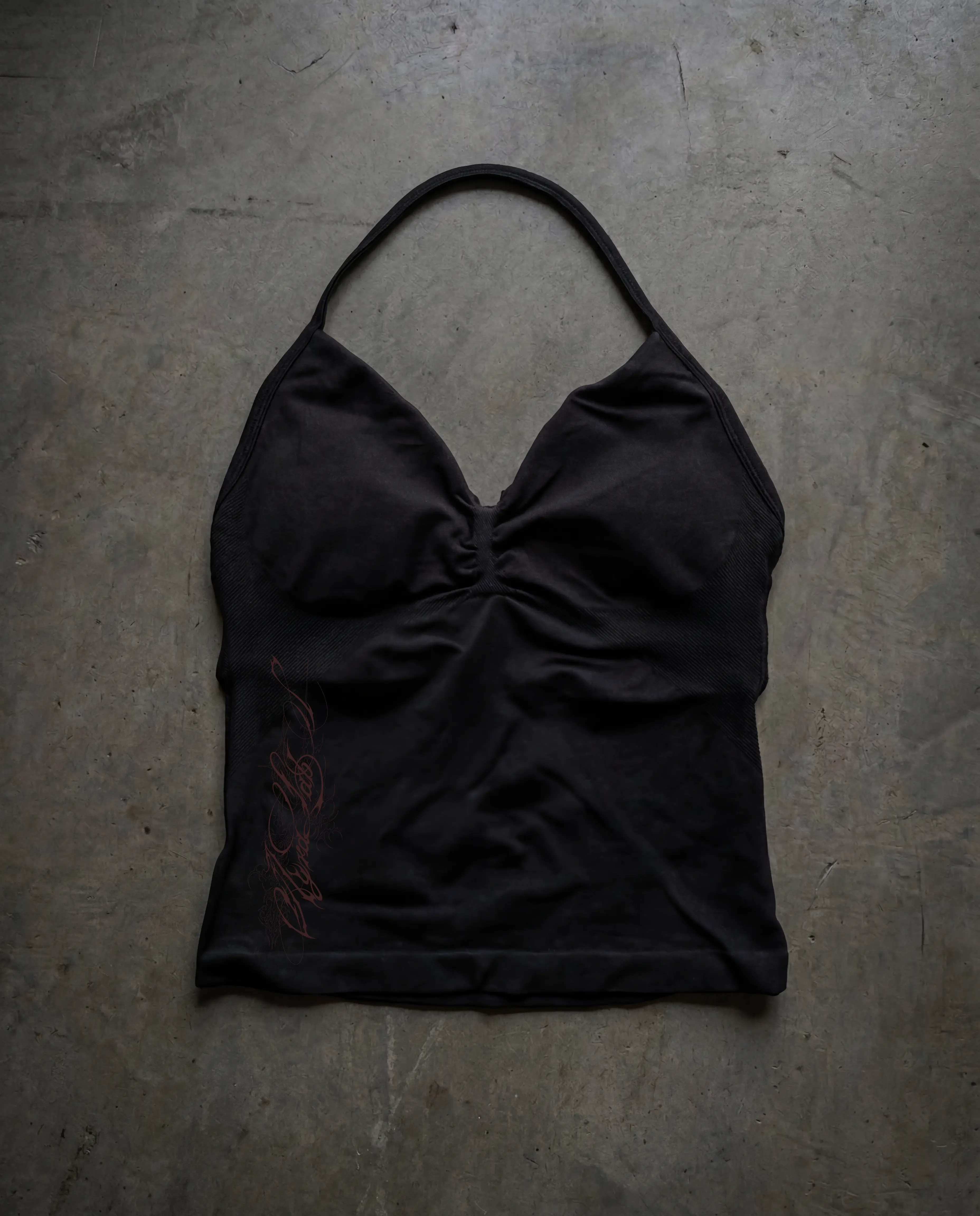 VEIL HALTER TOP VEIL HALTER TOP