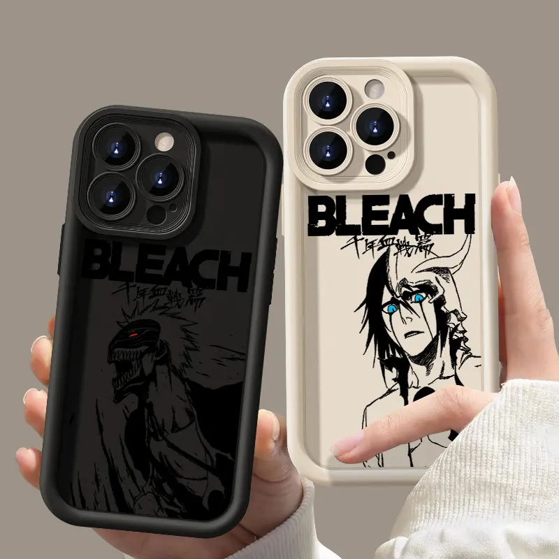 B-BLEACHS Thousand Year Blood War Phone Case for IPhone 16 15 14 13 12 11 Pro Max  XS X  Plus Soft TPU Back Cover