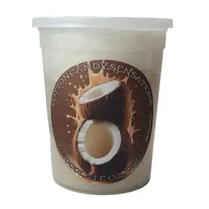 Chocolate Coconut Gourmet Cotton Candy - Cotton Candy Sensations 200+ Flavors
