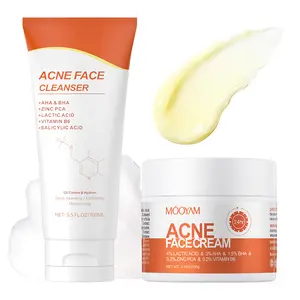 【MOOYAM】 【FDA】Acne Cleanser 3.5 fl oz | Salicylic Acid - Cleanse, Hydrate & Brighten (Non-Tightening, All Skin Types)  foam,acne clearing products Aha Bha Clarifying Facial Cleansing be  evenom  wart  removal  centella skincare korean skincare products