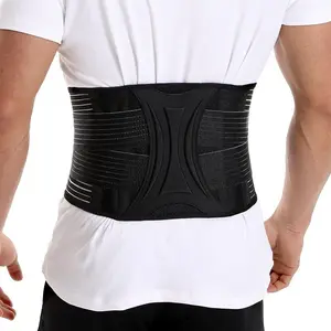 Fitness sports waistband elastic support waistband, mesh breathable waistband, adjustable pressure plastic belt