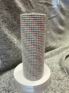 customized rhinestone tumbler