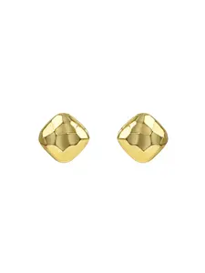 Reversible Square Dome Stud Earrings