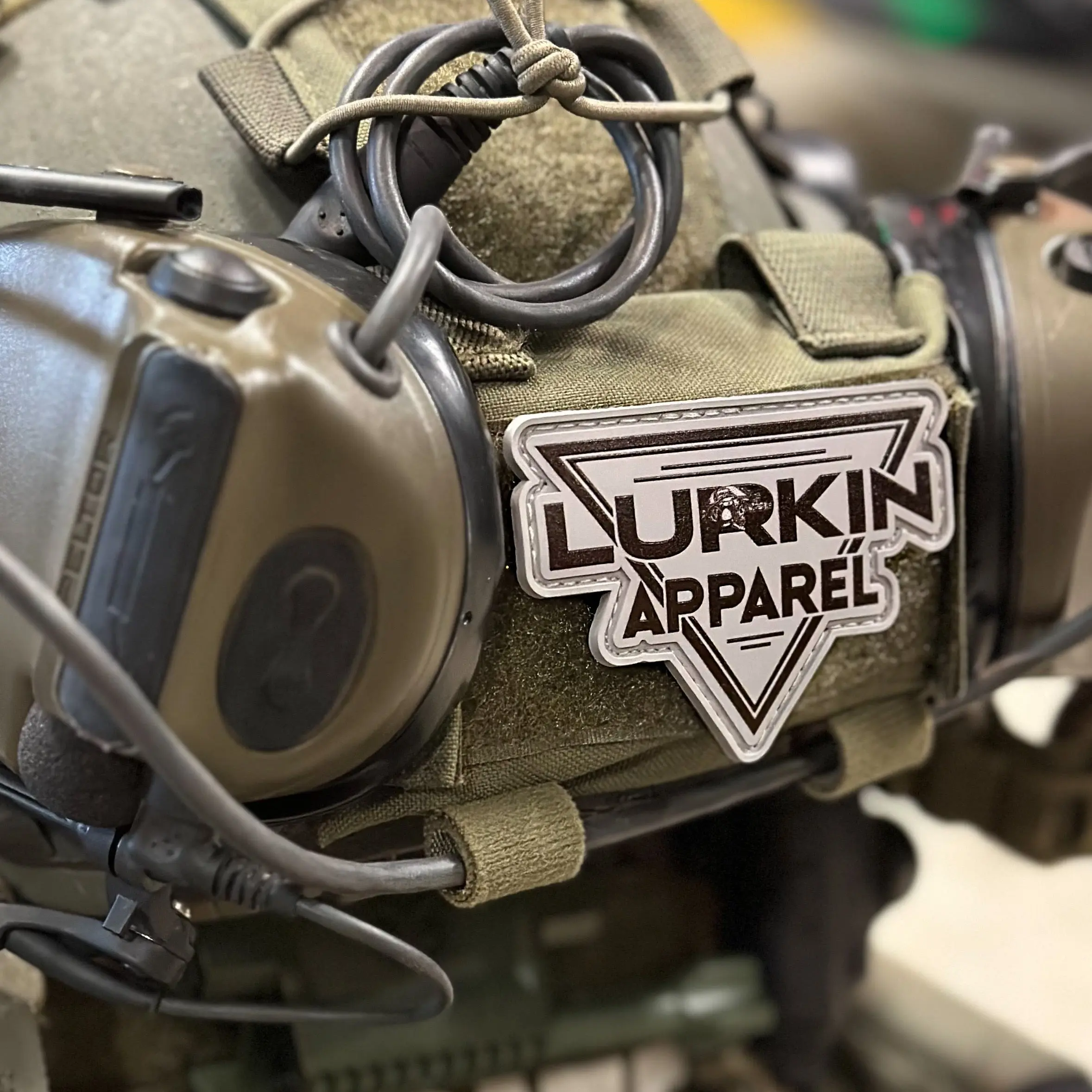 LURKIN MATTE PVC PATCH