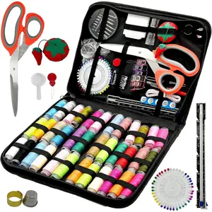 Sewing Kit for Adults Beginner and Professionals, , Travel Sewing Kit with Sewing Pins and ,Seam Rippers,Thread,Threaders for Hand Sewing with Scissor and Accessories (N - 36)