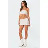 Tink Sequin Low Rise Mini Skirt